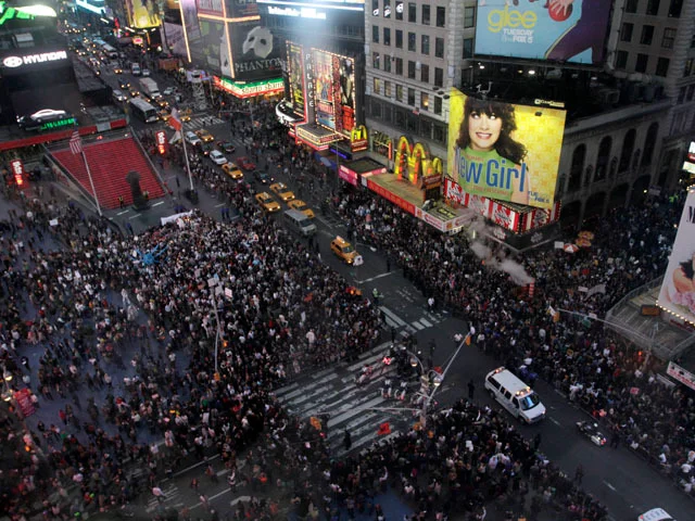 Thousands of protesters fill NYC