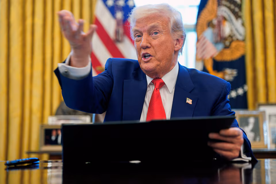 Trump signs executive order targeting law firm Susman Godfrey | Reuters