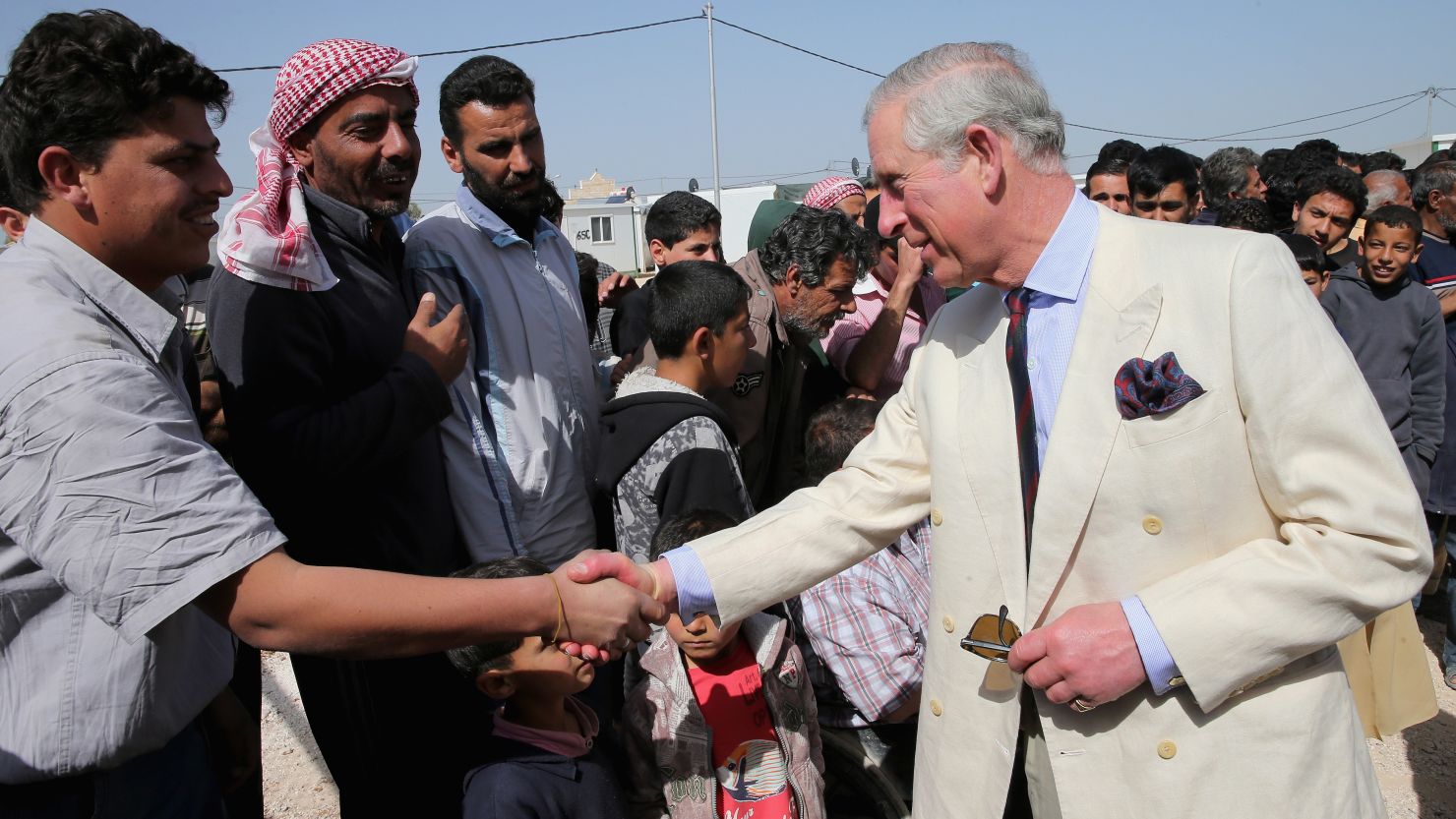 Prince Charles visits Syrian refugee camp in Jordan | CNN