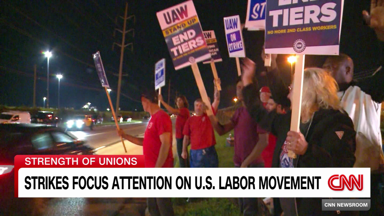 Looking at the strength, and impact, of recent U.S. union strikes