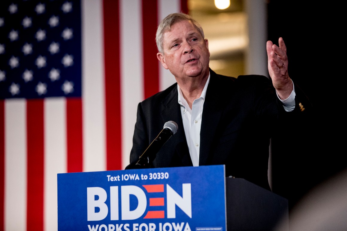 Vilsack emerges as Biden