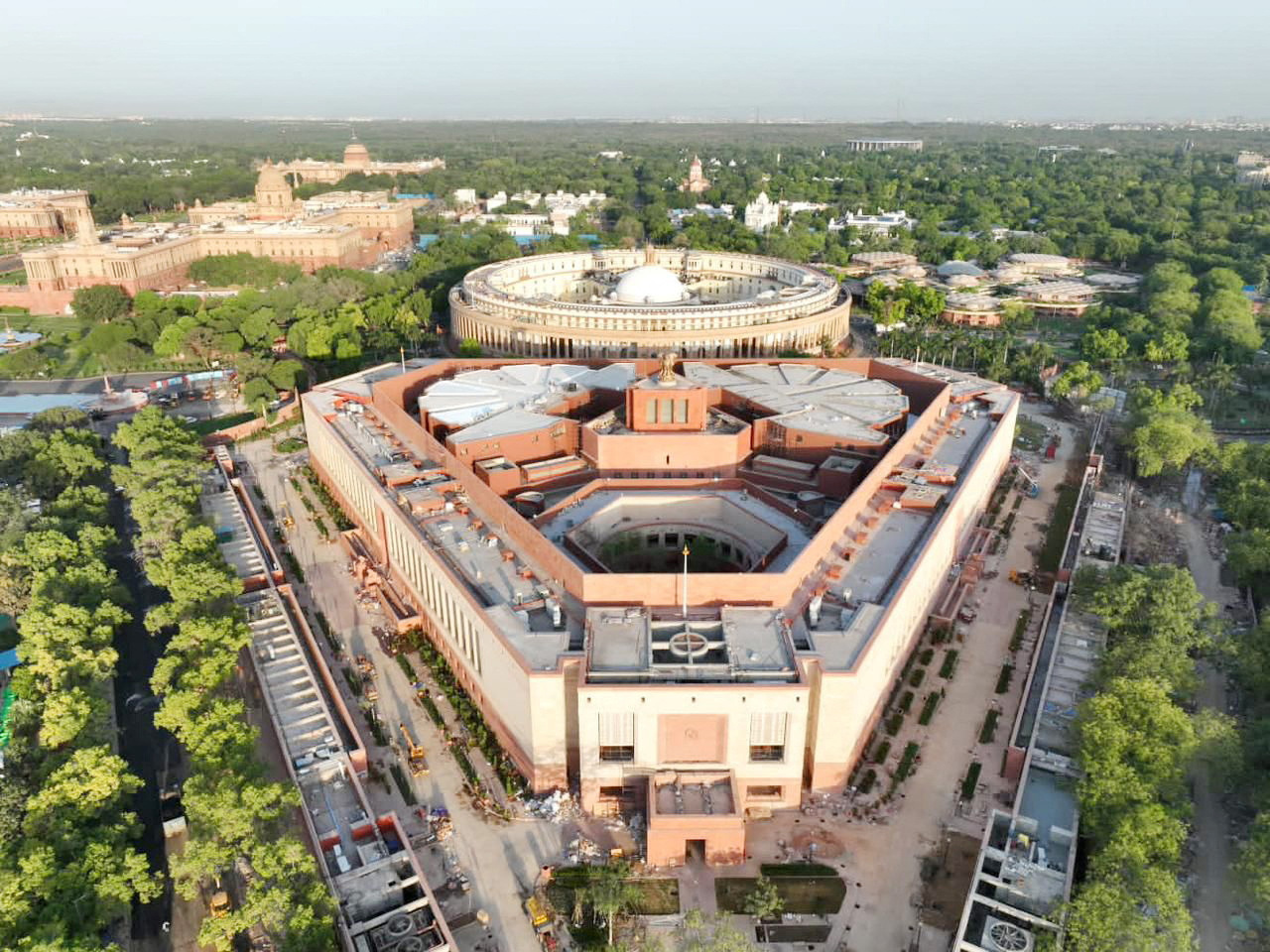 Modi inaugurates new parliament building as part of New ...