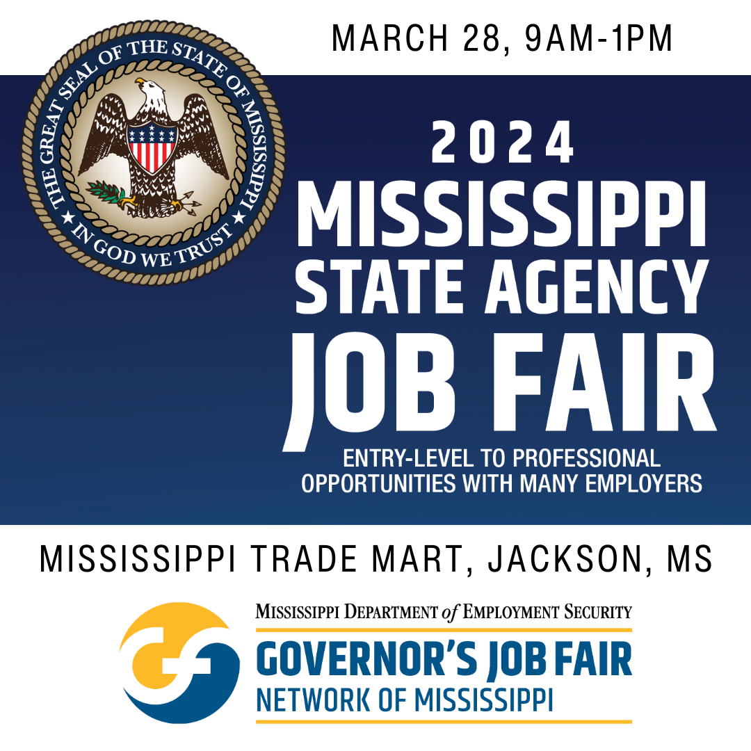 Join Us at the 2024 State Agency Job Fair | Miss…