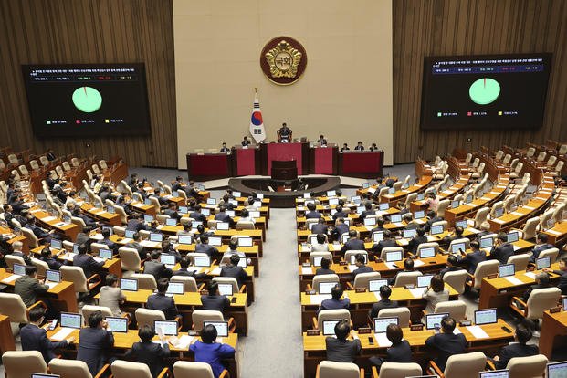 South Korean Lawmakers Approve Special Investigations into ...