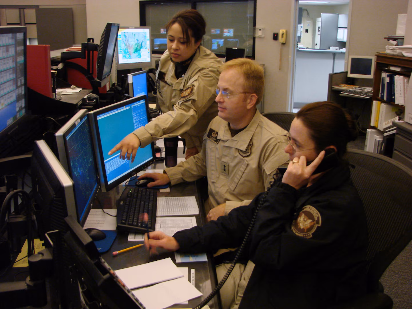 U.S. Customs & Border Protection AMOC director visits 1AF ...