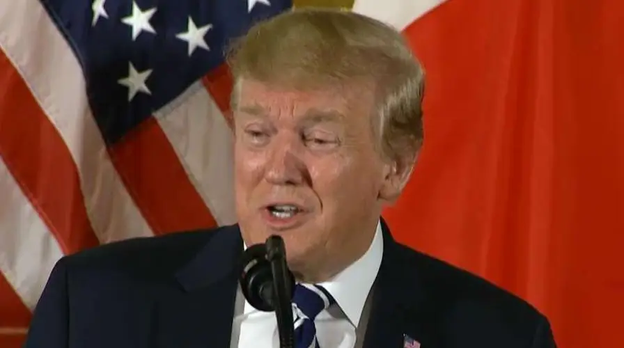 President Trump meets with Japanese Prime Minister Shinzo Abe