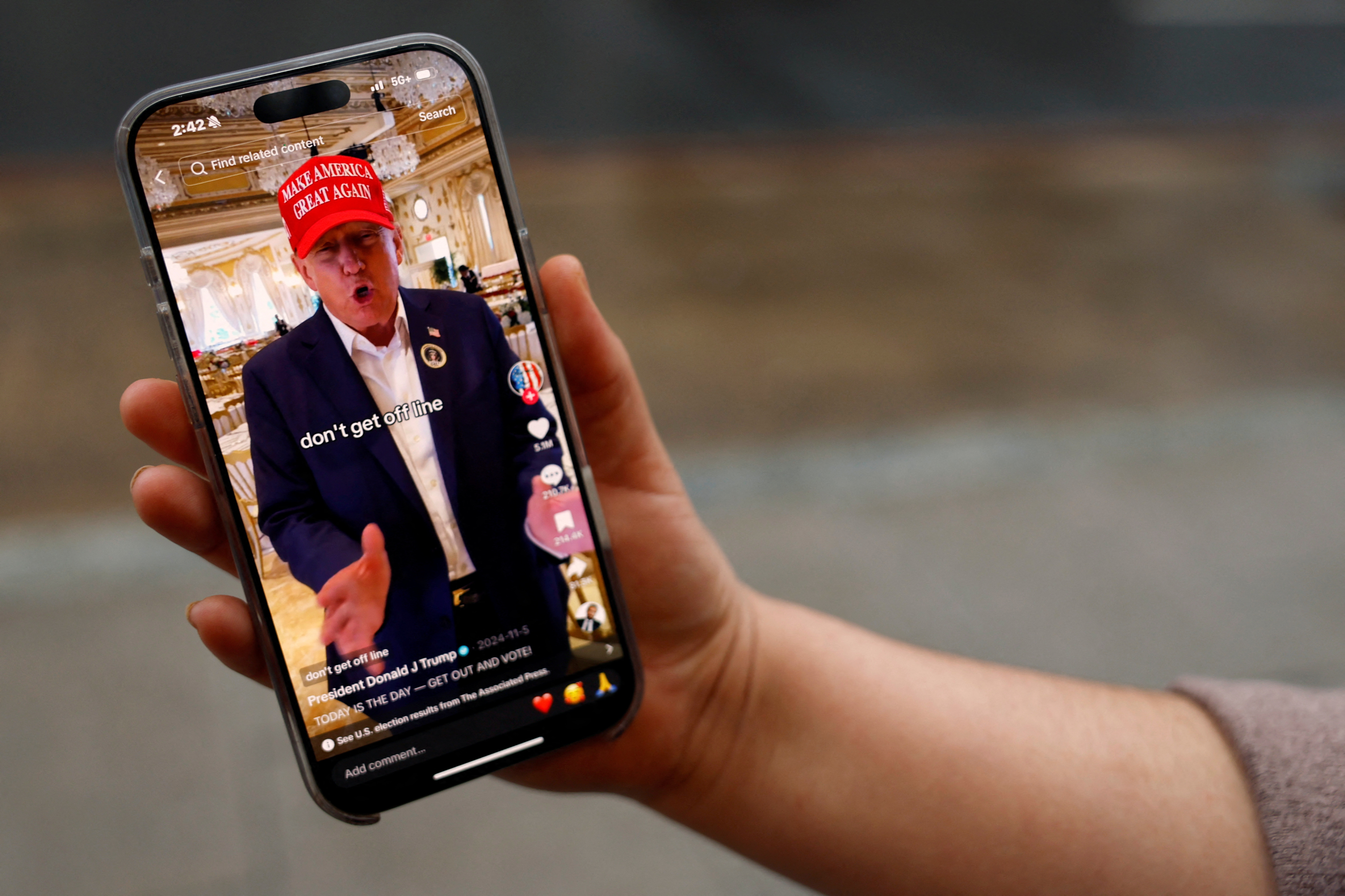TikTok restores US service after Trump says “we have to save ...