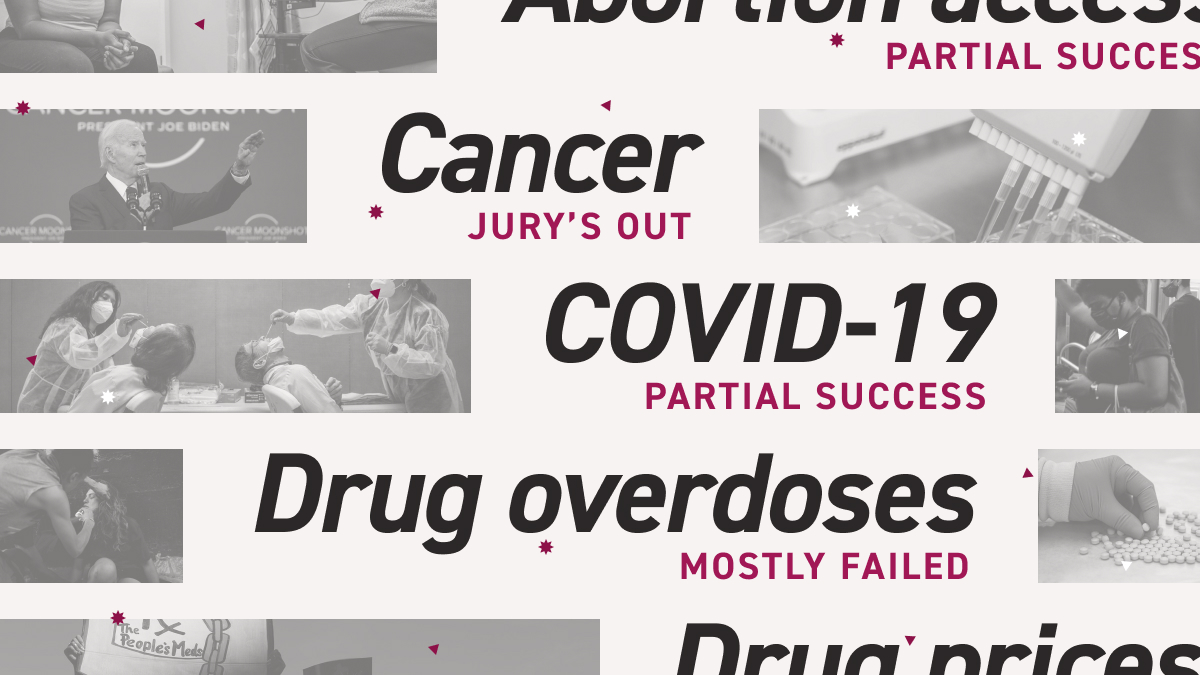 What Biden did on health care: from drug prices to abortion rights