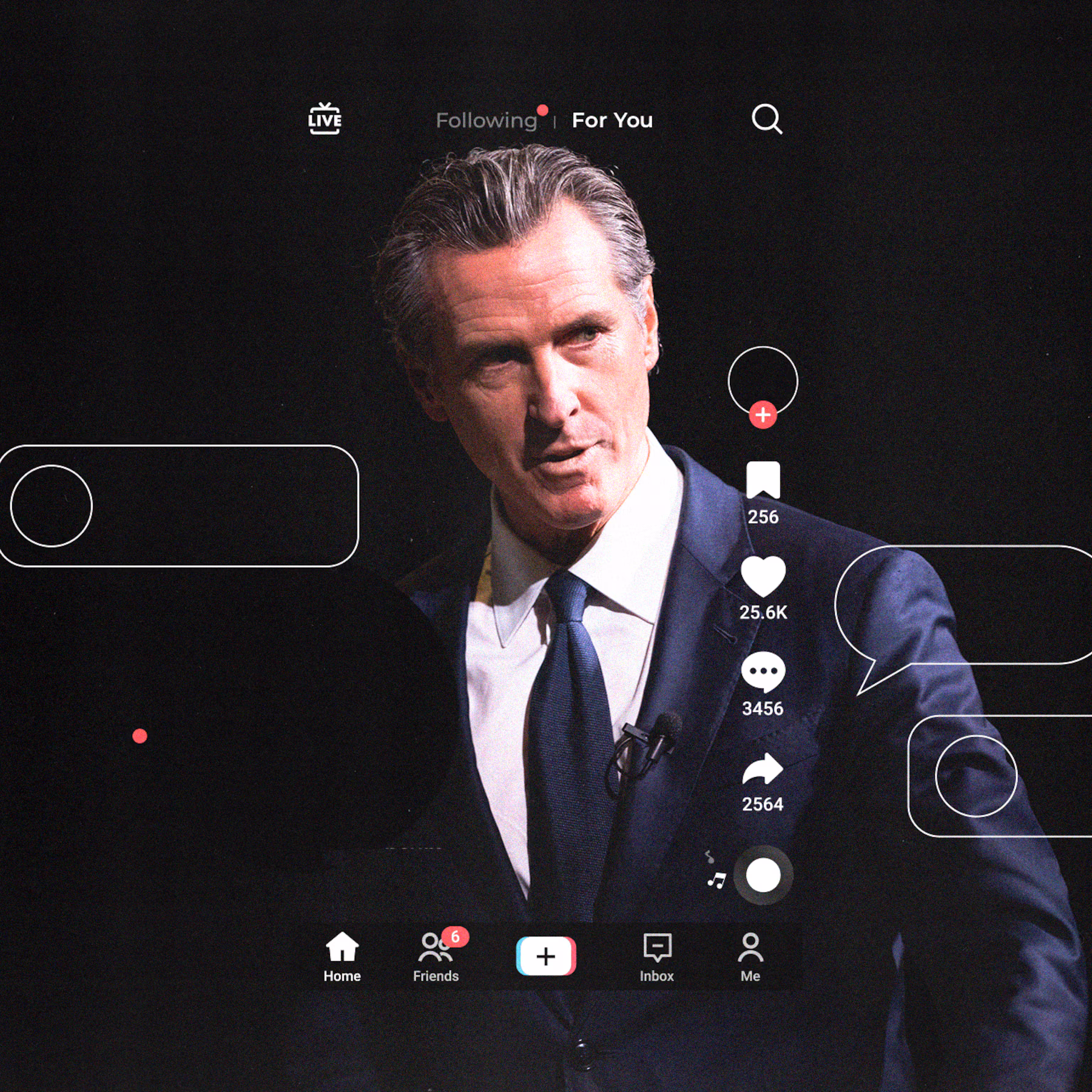 Gov. Newsom styles himself as anti-Trump influencer over L.A. ...