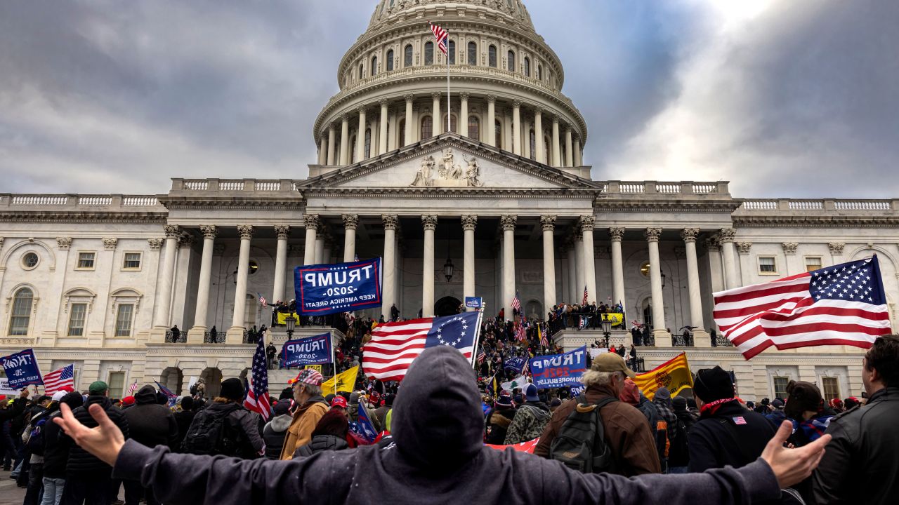 New bodycam video released of rioters attacking police at Capitol