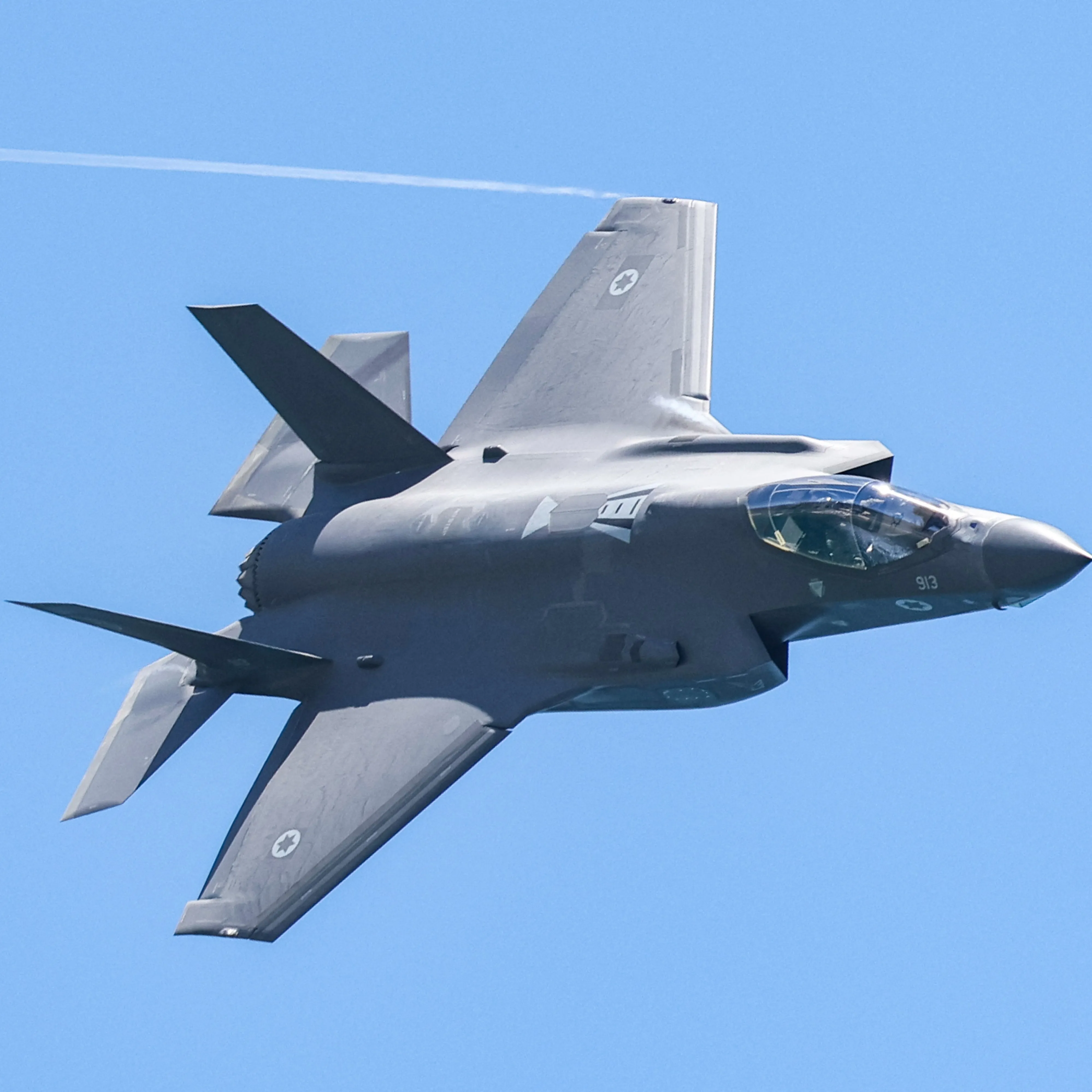 The F-35 Lightning II fighter jet takes to the skies