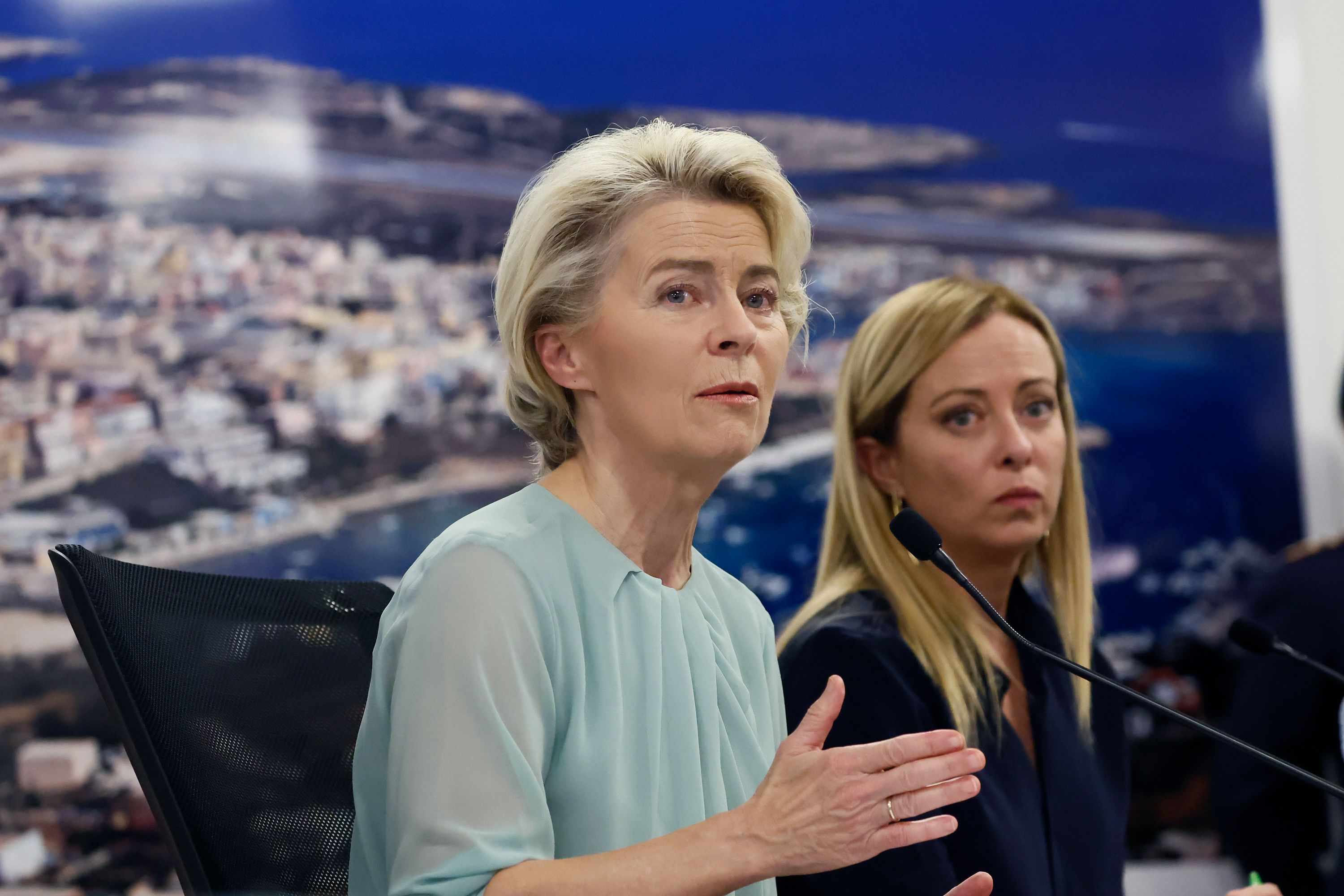 Lampedusa: EU chief pledges action while visiting Italian ...