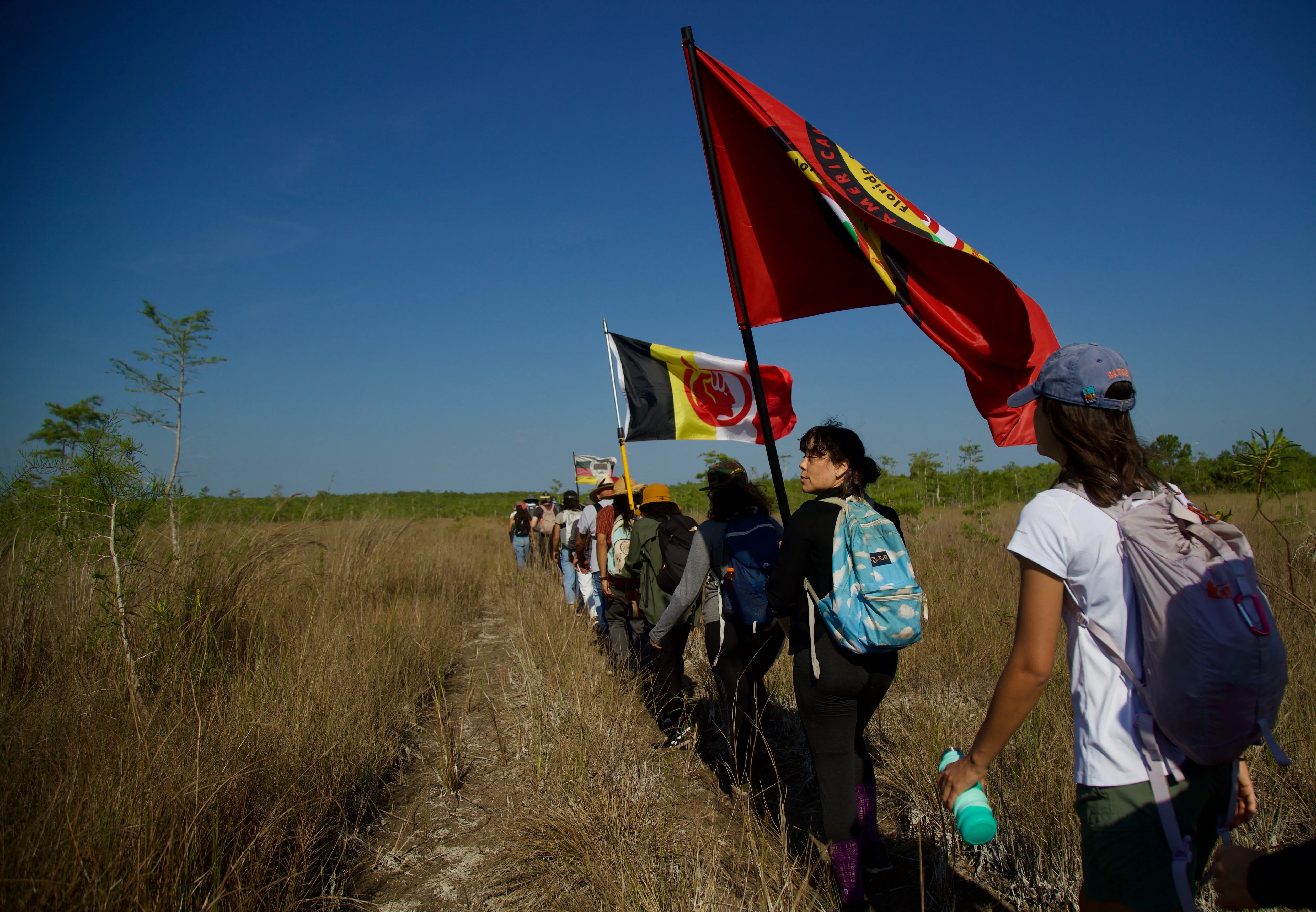 Hikers protest proposed oil drilling in Big Cypress National ...