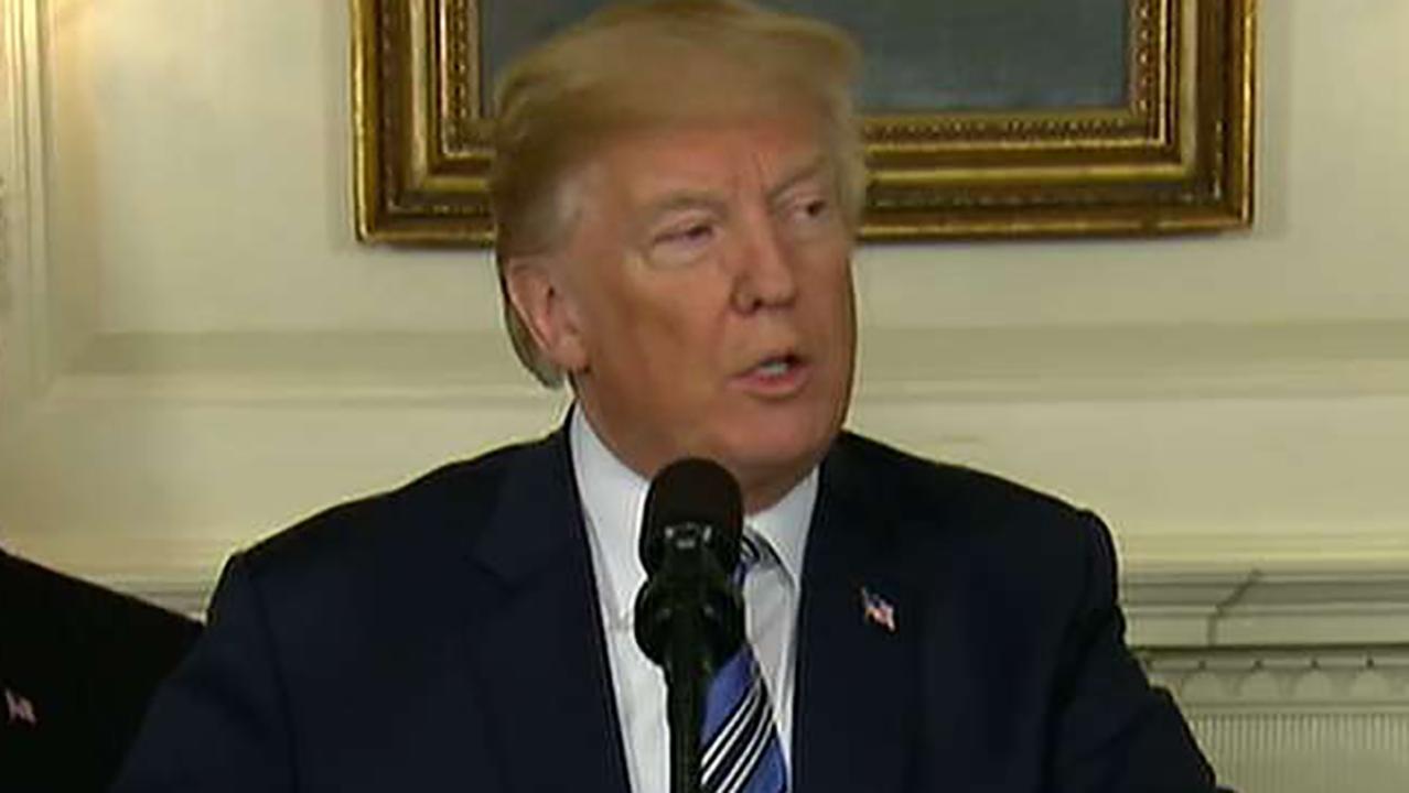 President Trump signs government spending bill | Fox News Video