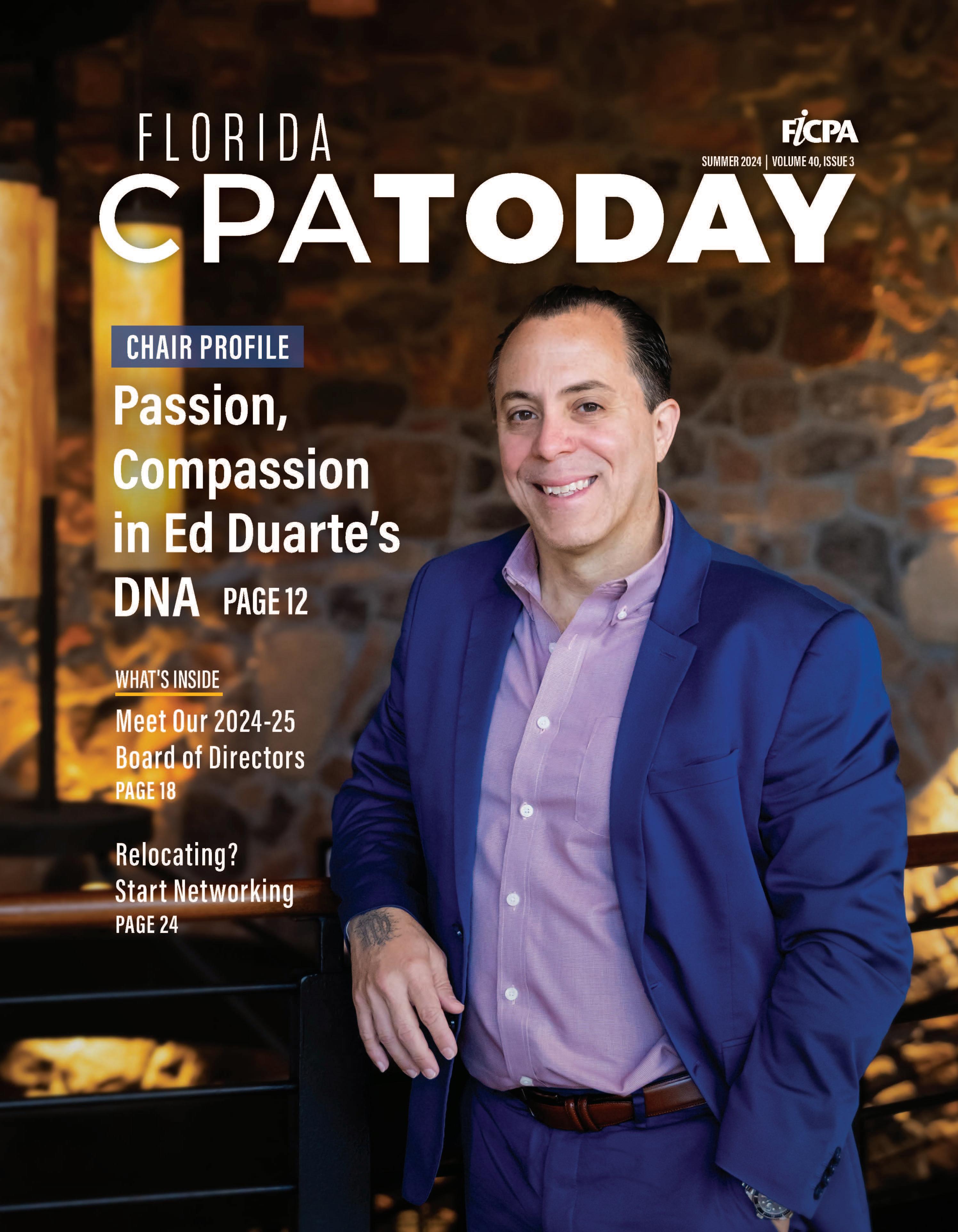 Summer 2024 - Florida CPA Today | Volume 40, Issue 3 by ...