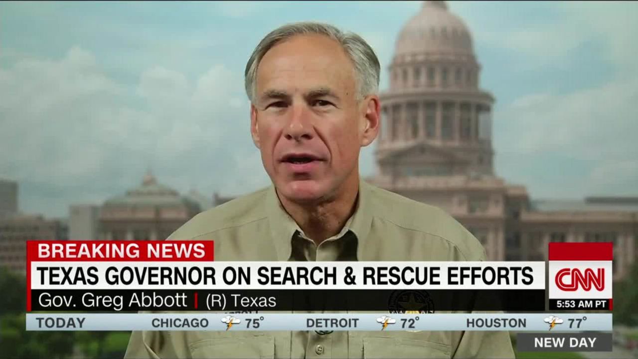 Greg Abbott: Houston response shows ‘what Texas is all about’ | CNN ...