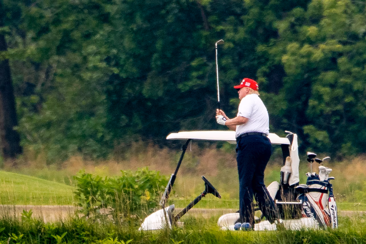 Trump says he shot in the low-70s at Winged Foot, the notoriously ...