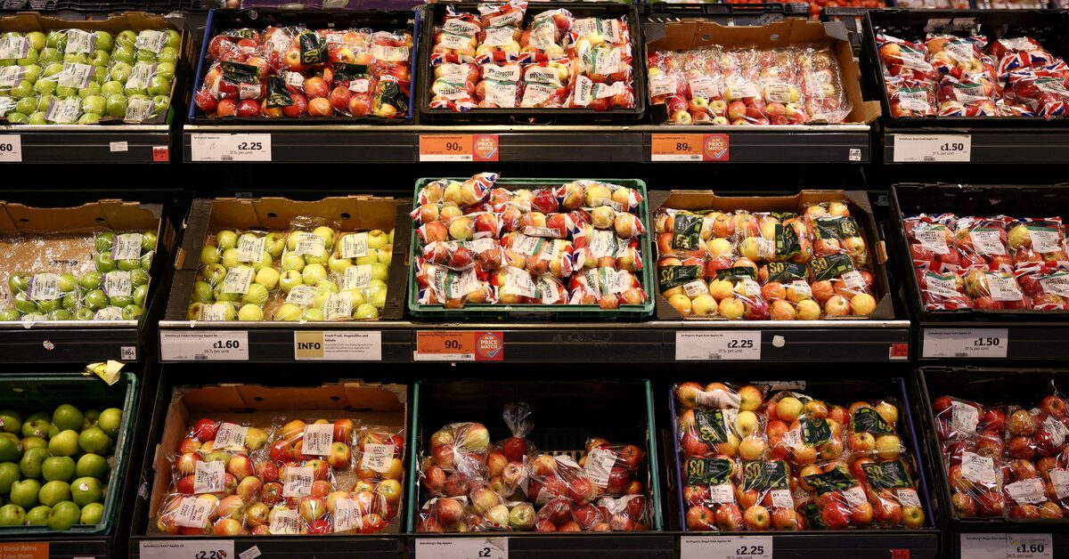UK food price inflation to fall to 10% in late 2023, BoE