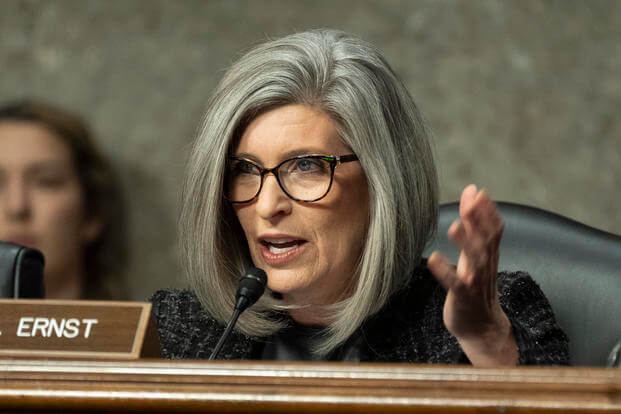 Ethical Concerns Surround Sen. Joni Ernst’s Relationships With T…