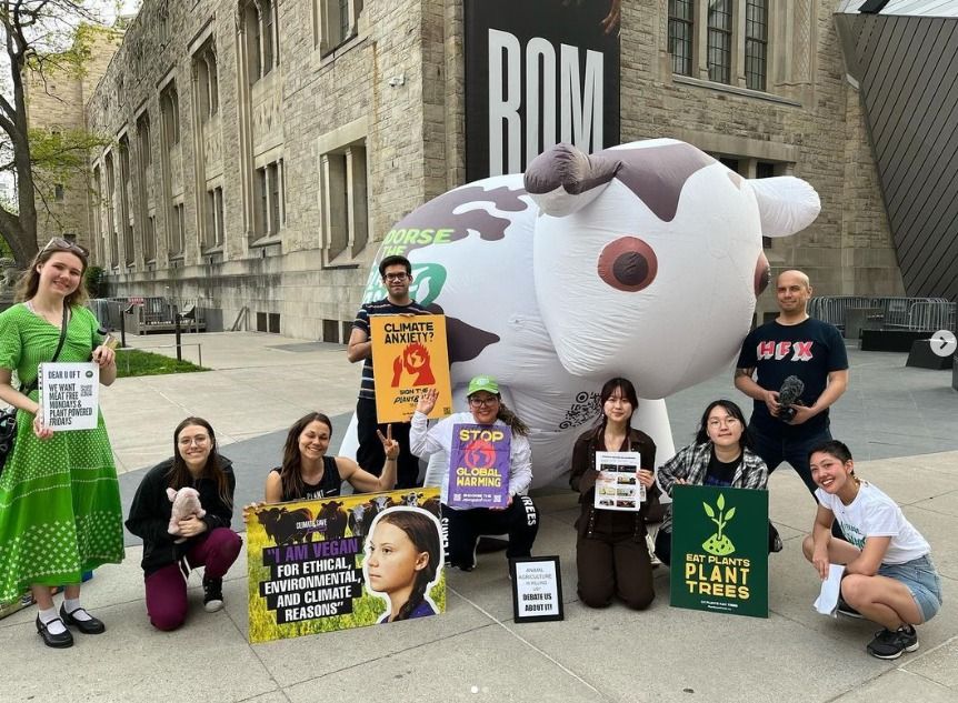 Toronto Climate Save at Animal Rights March Toronto 2023, B…