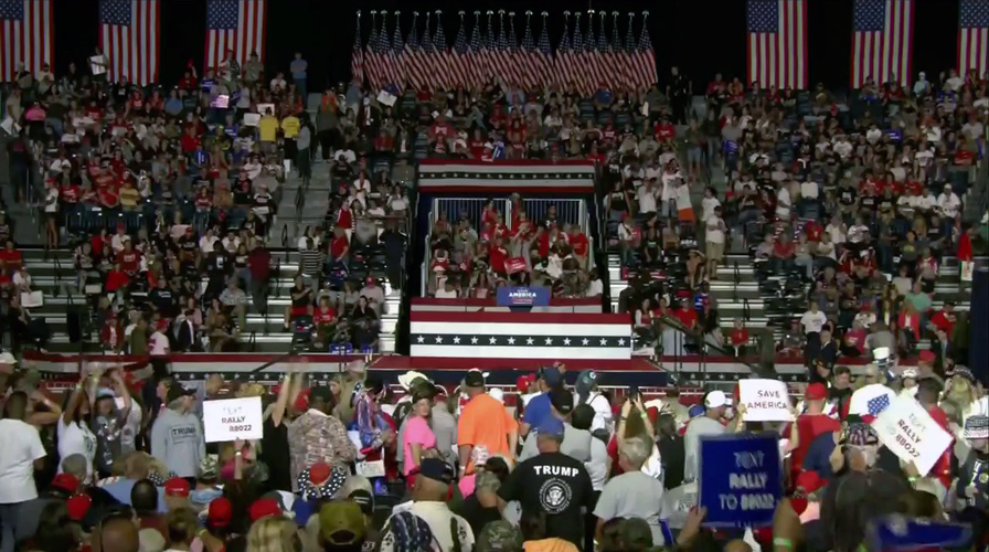 Trump holds Save America rally in Ohio supporting Senate candidate JD ...