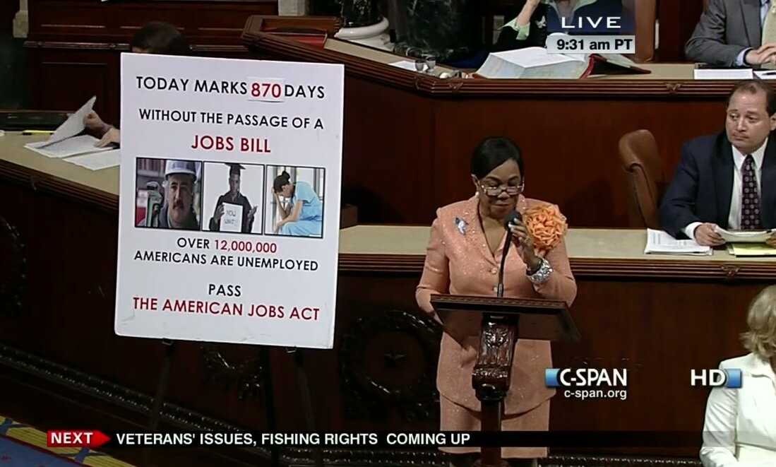 How Floor Charts Became Stars Of Congress : NPR