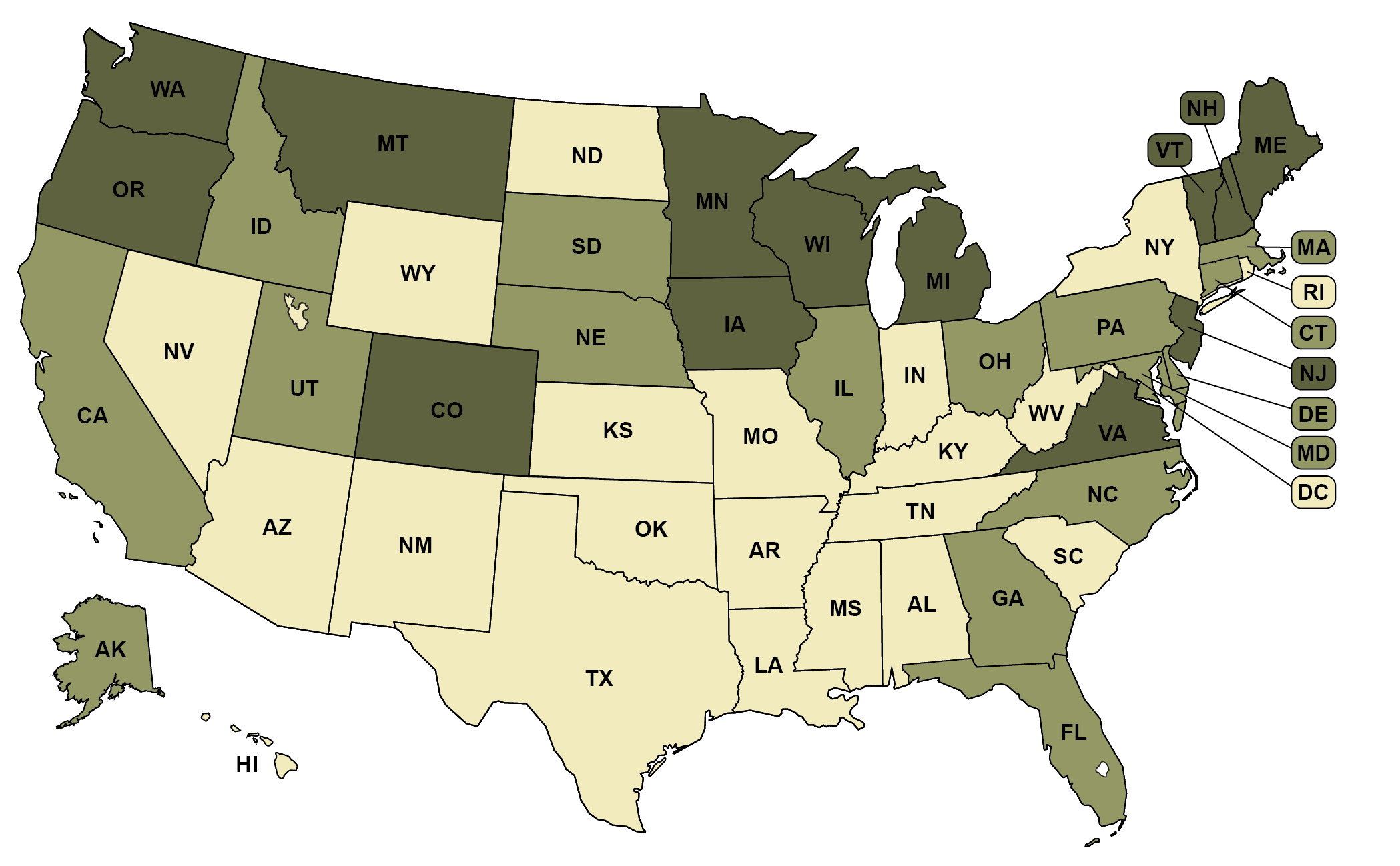 Democracy Maps | Voter Turnout Percentage