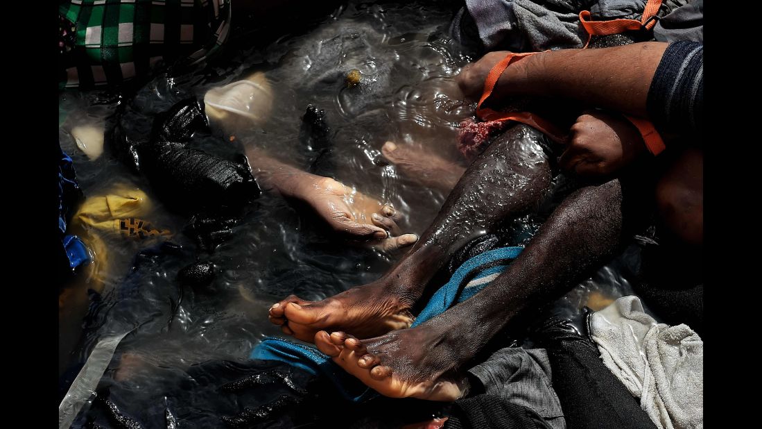 Migrant crisis: Photos show horror, panic on boats | CNN