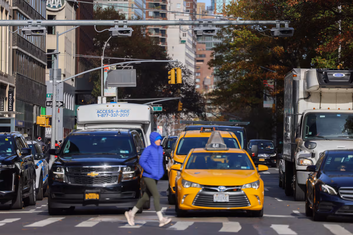 Congestion pricing introduced to thin traffic in New York City - The ...