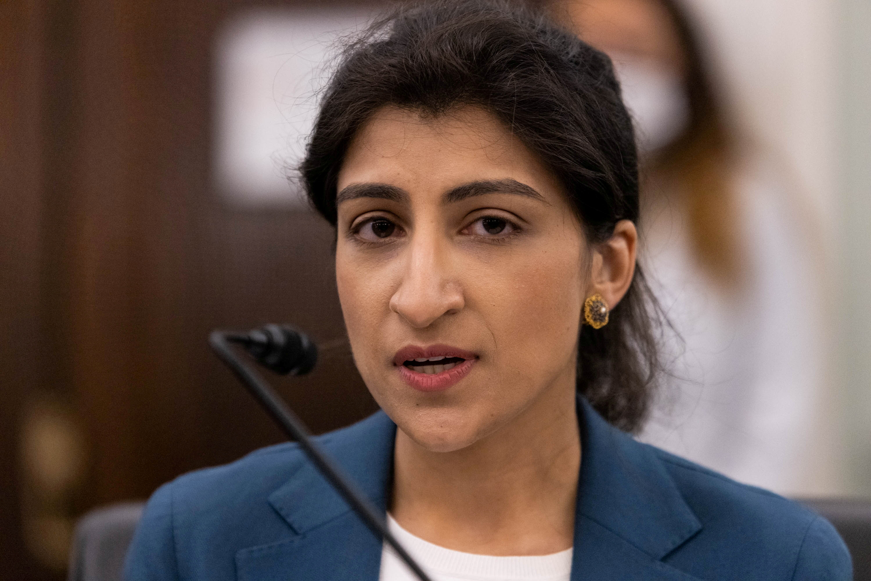 Facebook seeks U.S. FTC Chair Lina Khan