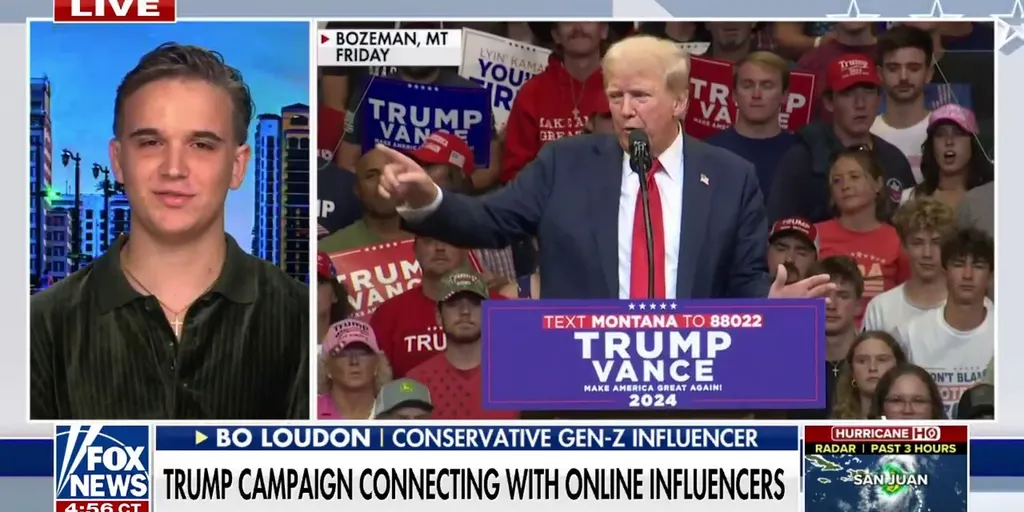 Trump campaign reels in support from Gen Z influencers | Fox News Video
