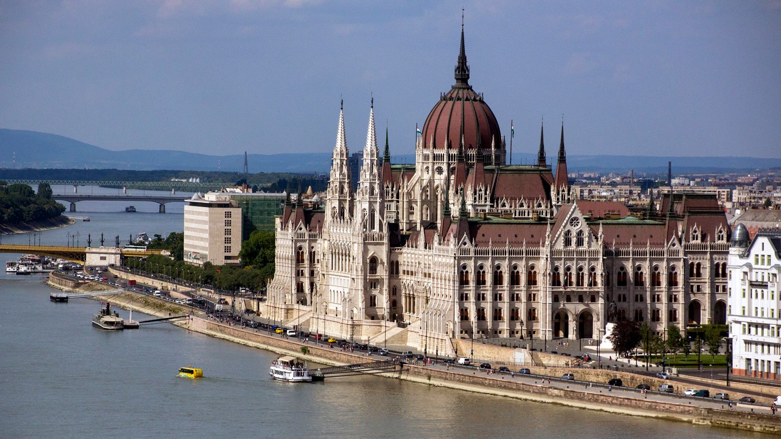 Inside the Hungarian Parliament Building