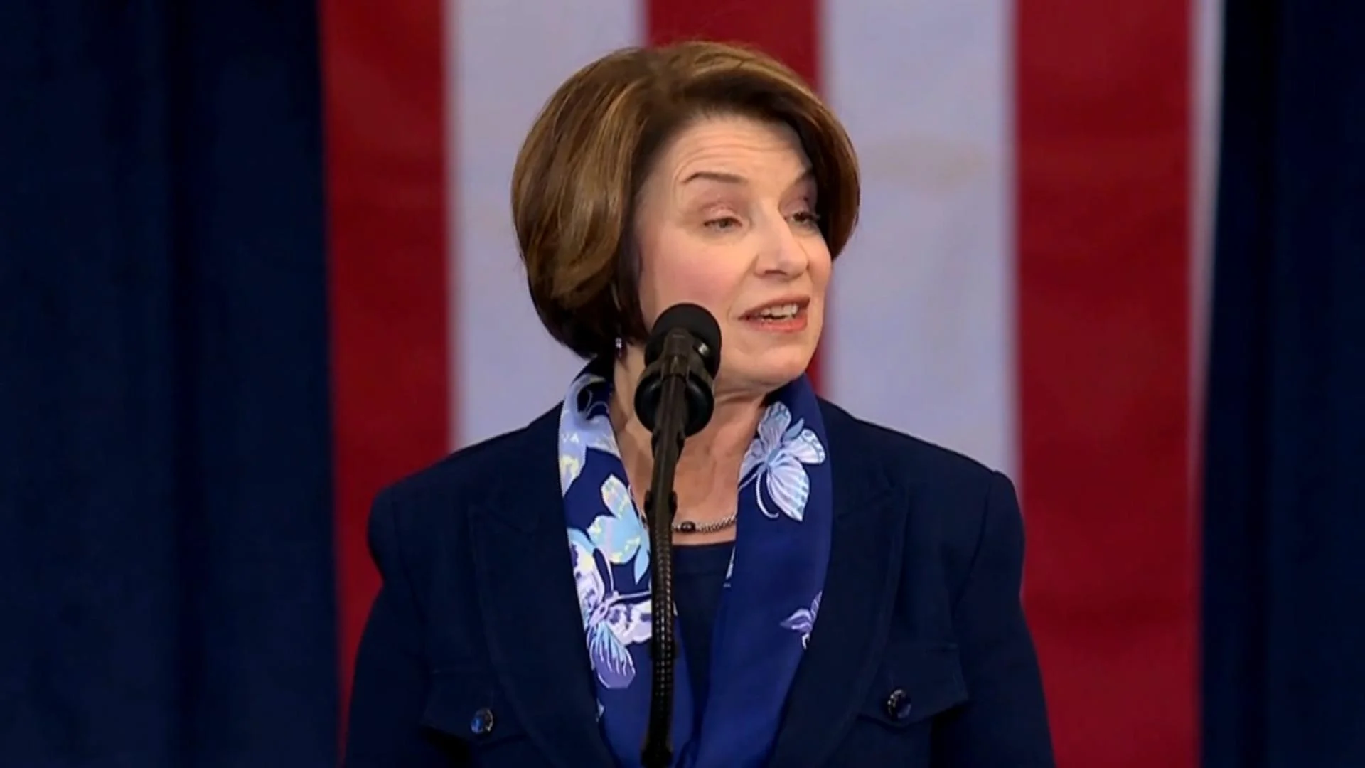 Sen. Amy Klobuchar speaks at Trump inauguration