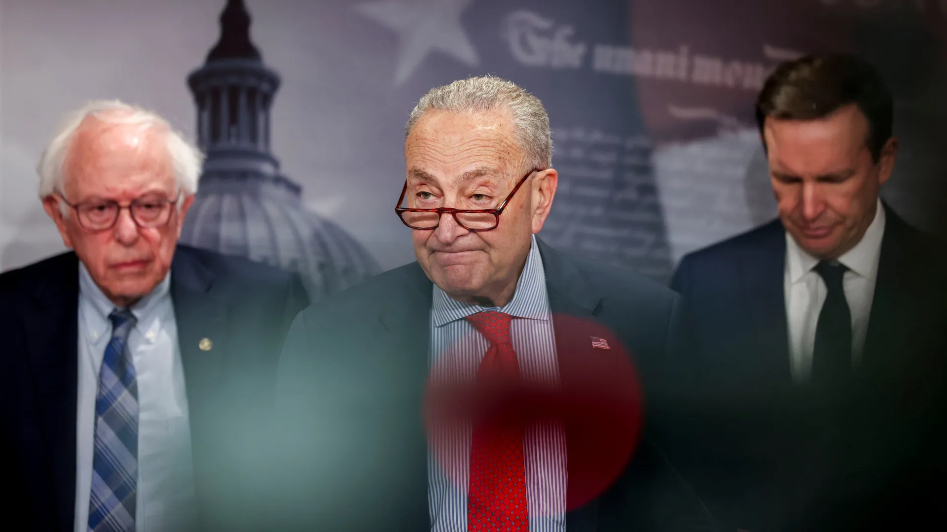 Senate Dems fracture as Trump considers Iran strike