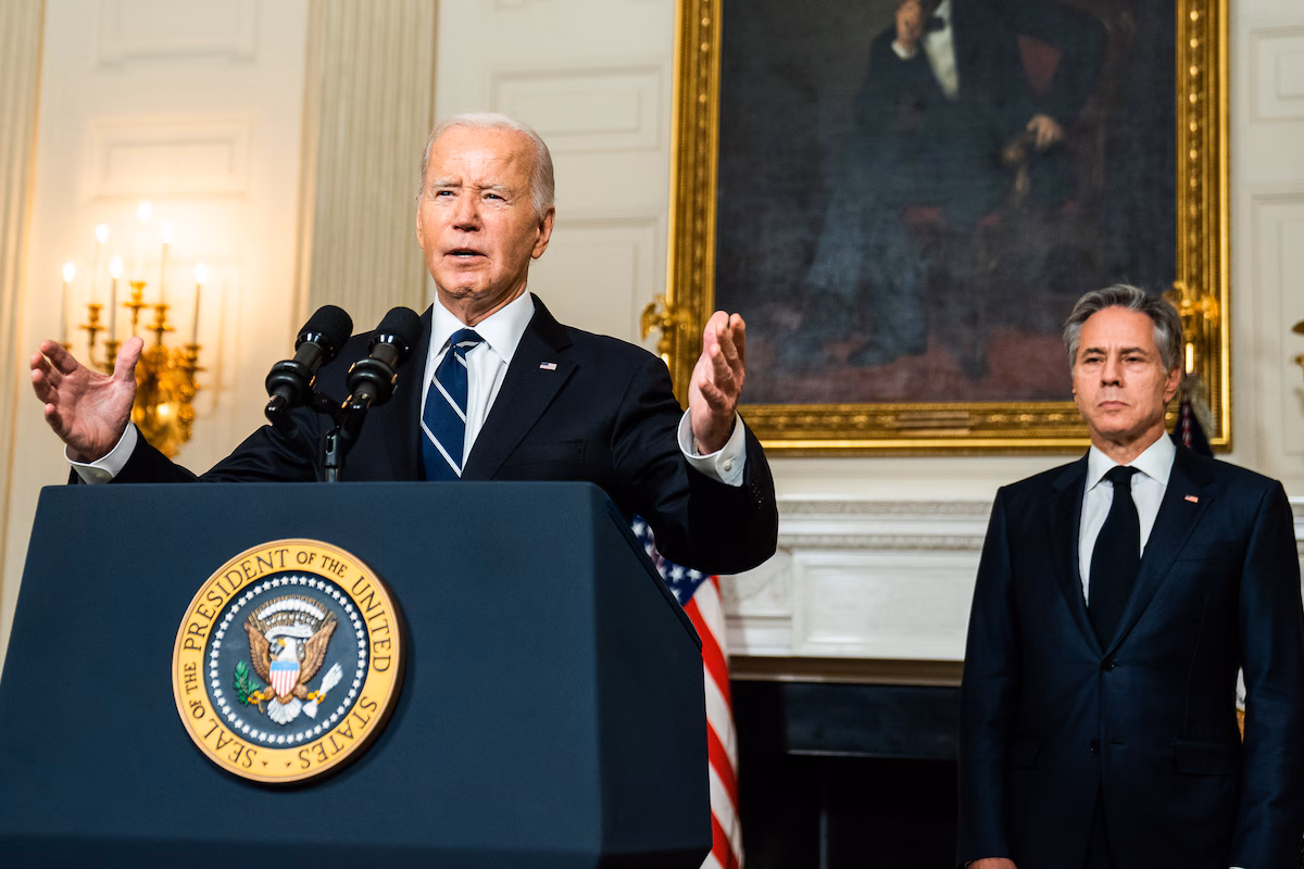 As 2024 looms, Biden unveils $106 billion foreign aid package ...