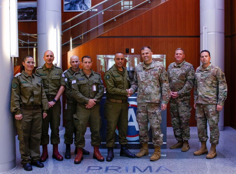 Chief of Israeli Ground Forces visits U.S. Army Central