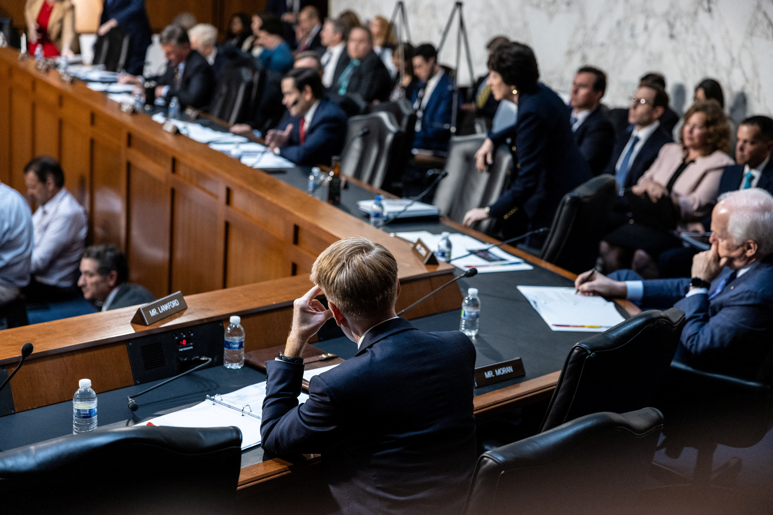 US Senate committee questions tech executives about election ...