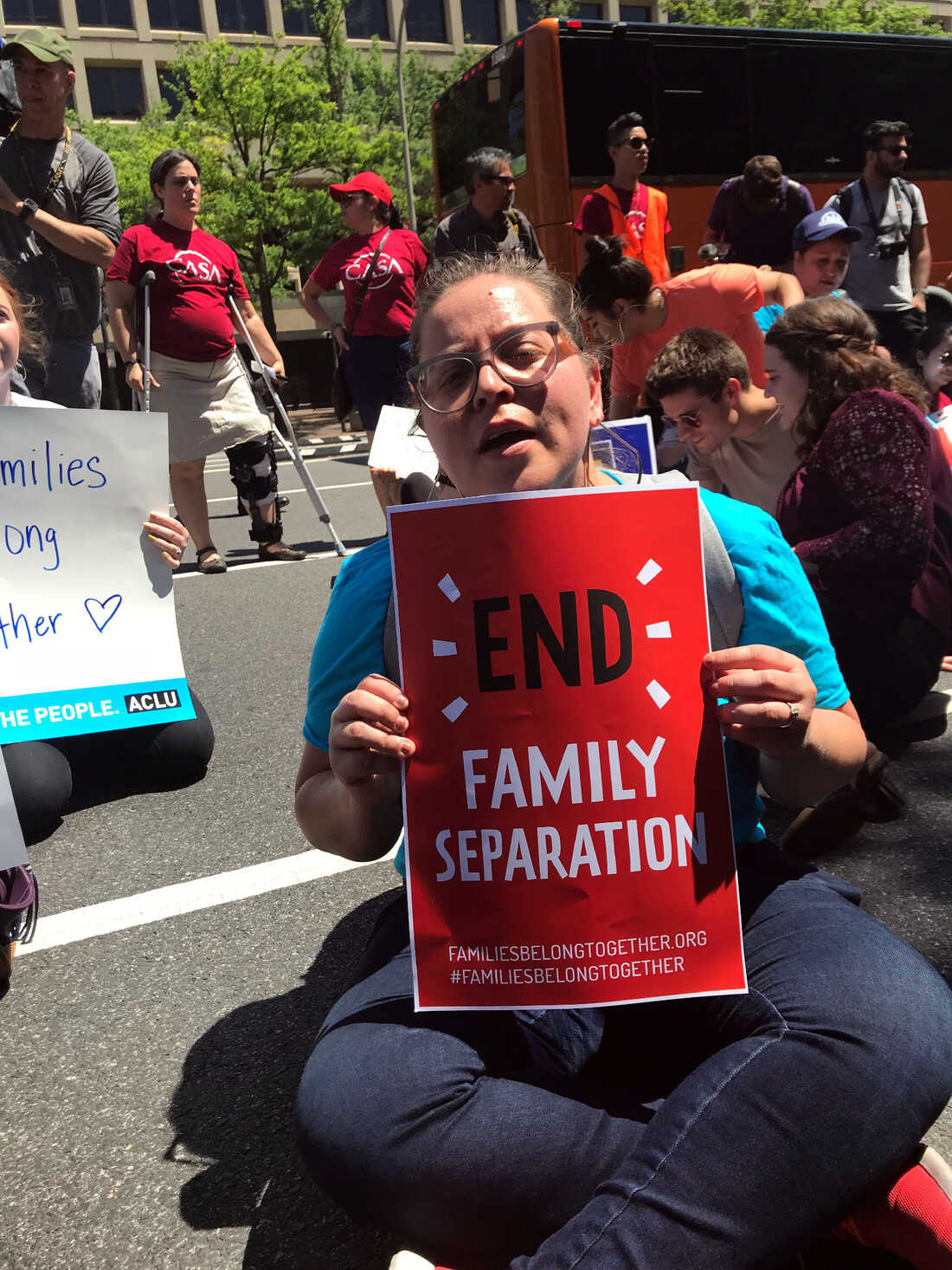 Protesters Across The U.S. Decry Policy Of Separating ...