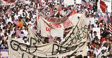 Immigration Protests Grip U.S. Cities - CBS News