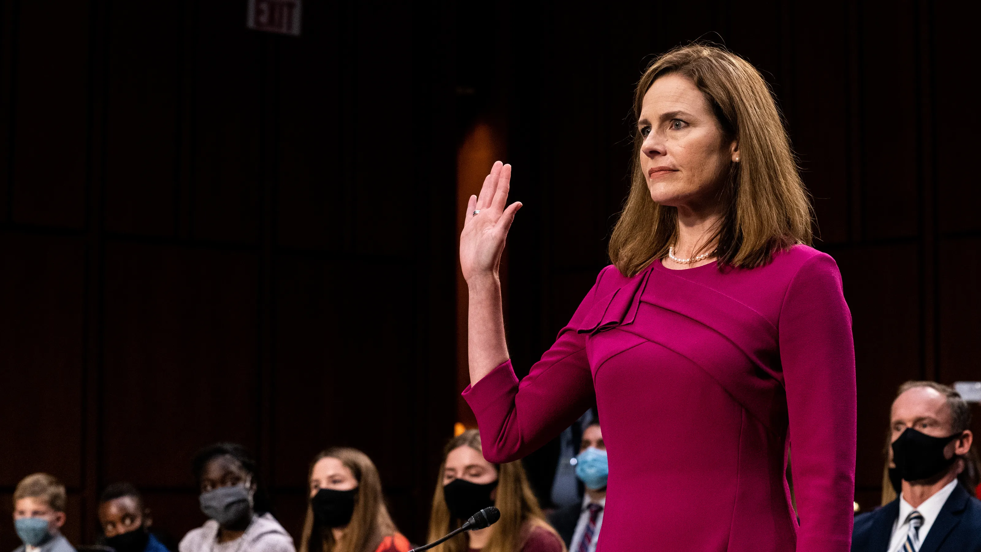 Supreme Court Justice Amy Coney Barrett writes first opinion