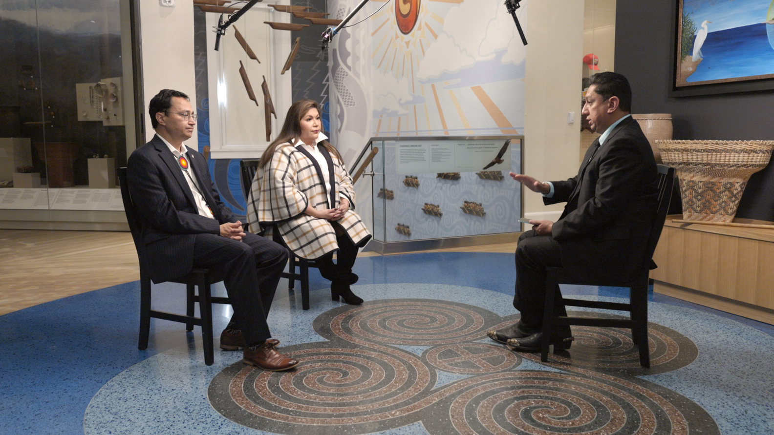 Cherokee Nation Principal Chief Chuck Hoskin, Jr., Cherokee ...