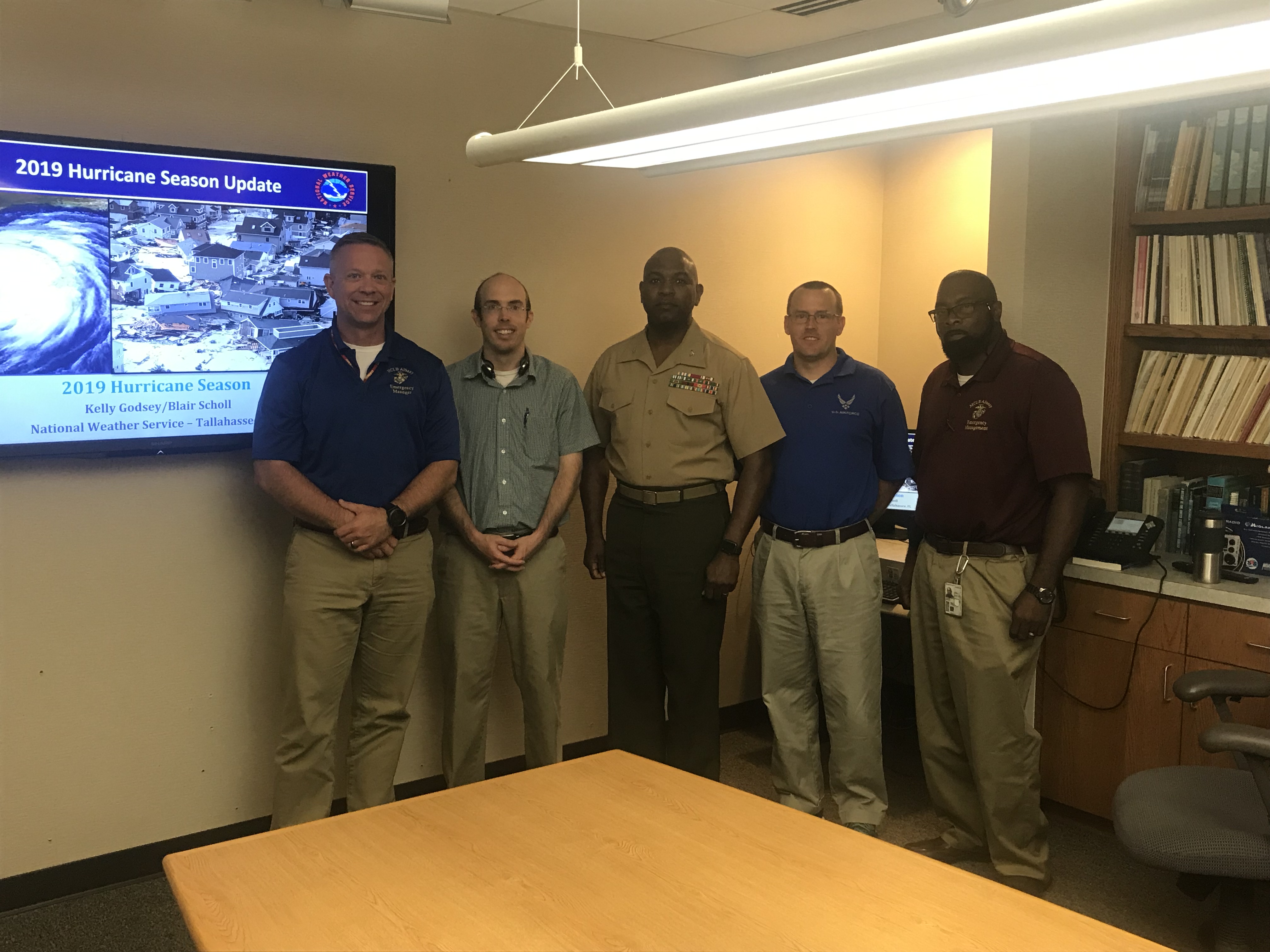 Base CO visits National Weather Service Office /> Ma…