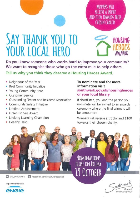 Dulwich Community Council newsletter October 2018