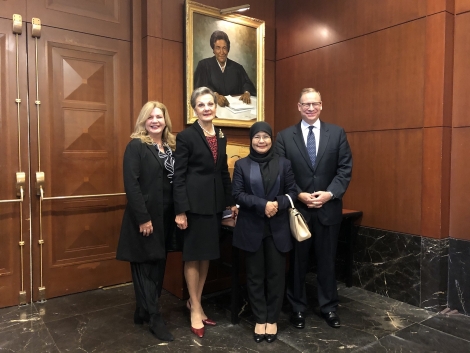 U.S. Department of Justice’s OPDAT Section Hosts Visit by th…