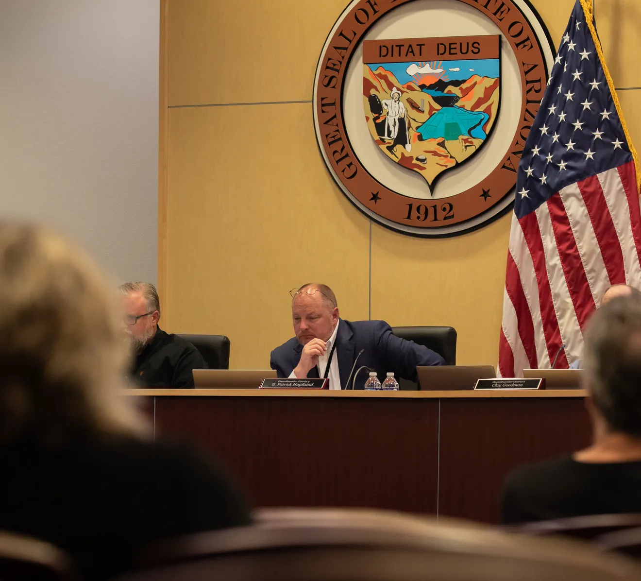 Housing development protest at Buckeye City Council meeting