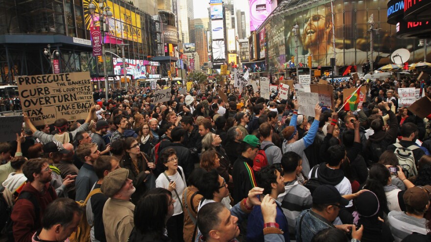 Occupy Wall Street Inspires Worldwide Protests | WYSO
