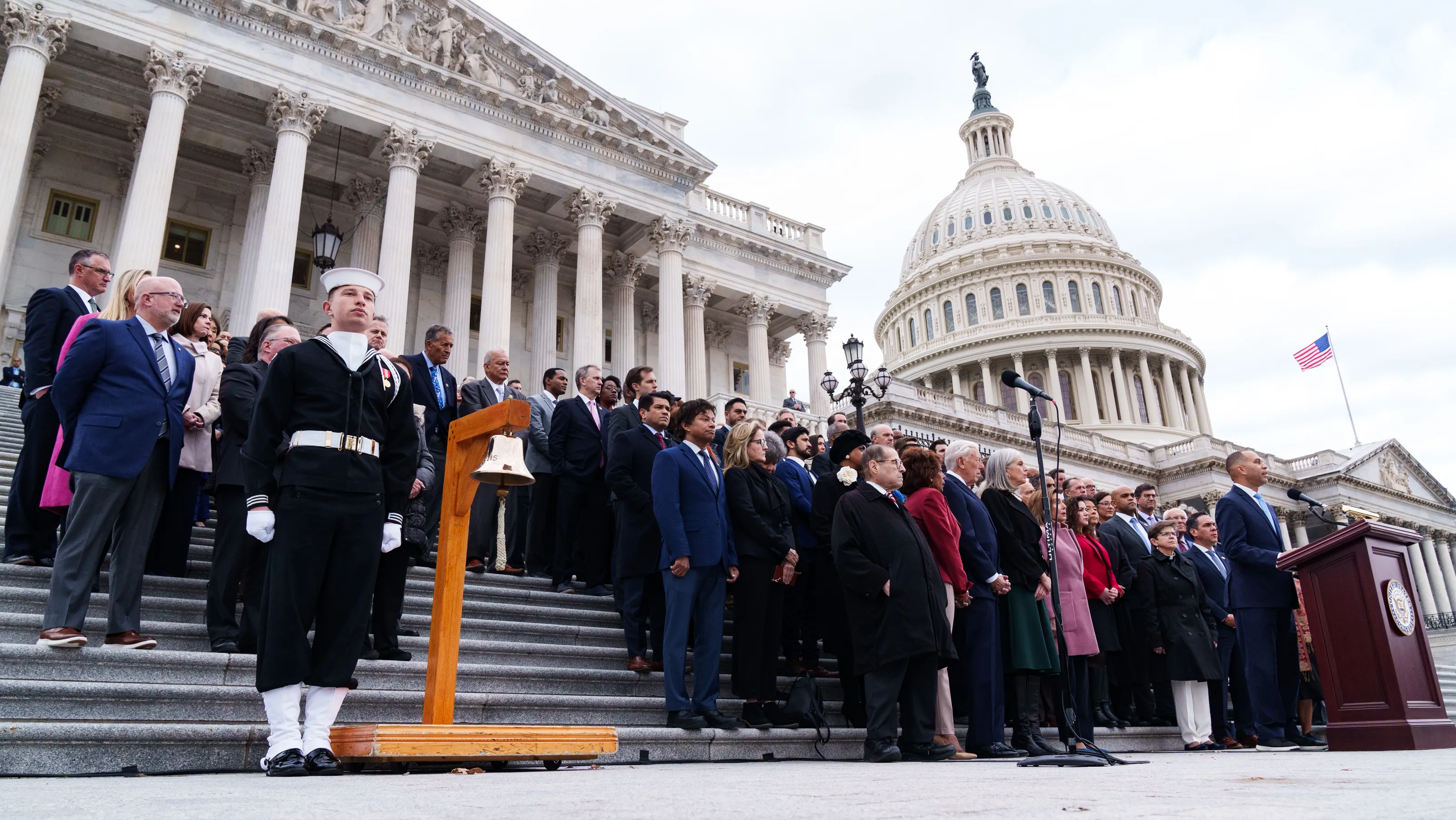 Two years after Jan. 6 attack on the U.S. Capitol, protesters gather in Washington D.C.