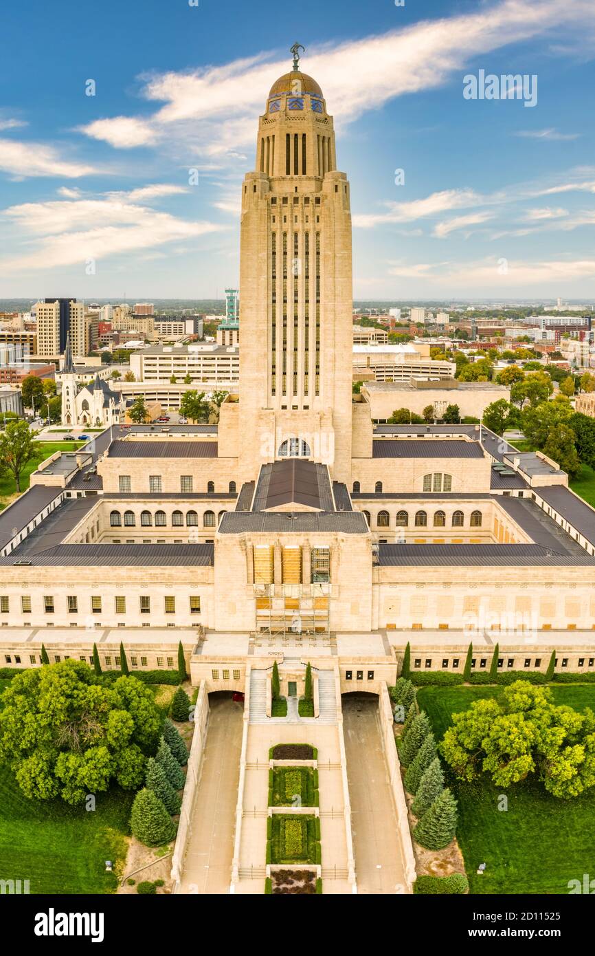 Nebraska State Capitol, in Linc…