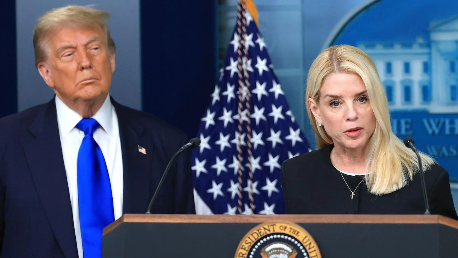 Trump, Bondi celebrate Supreme Court