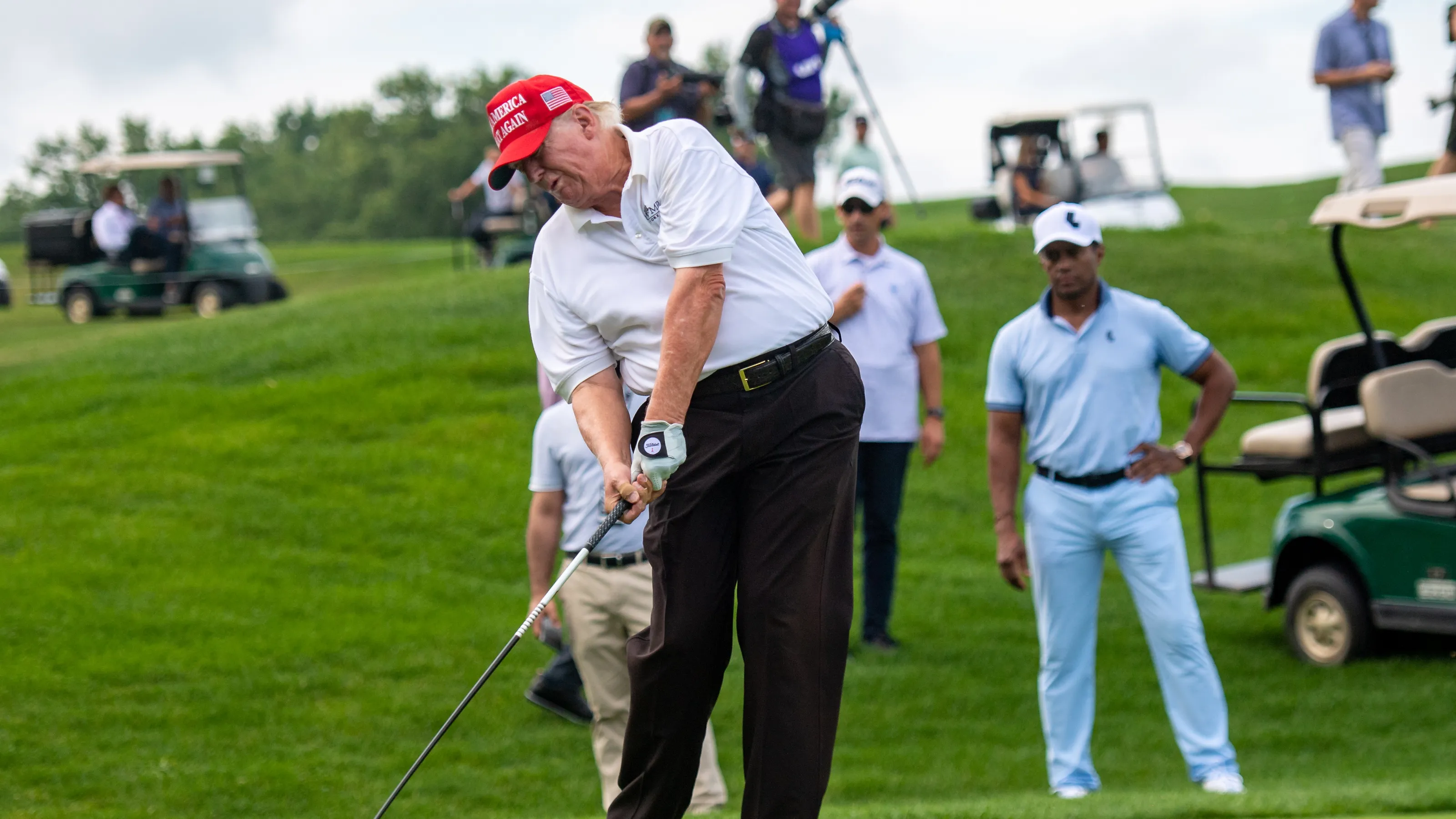 Donald Trump to play LIV Golf pro-am at his course Doral on Thursday